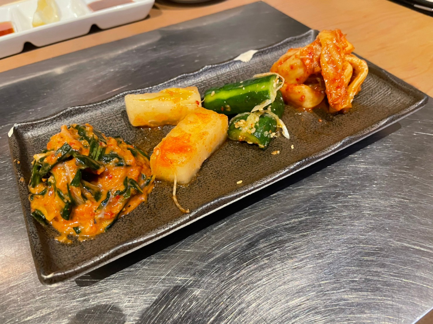 キムチの盛り合わせ