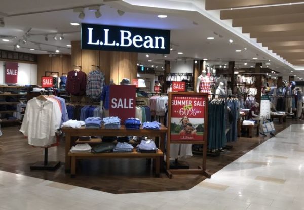 8、有楽町・銀座スポーツショップ：L.L.Bean銀座店